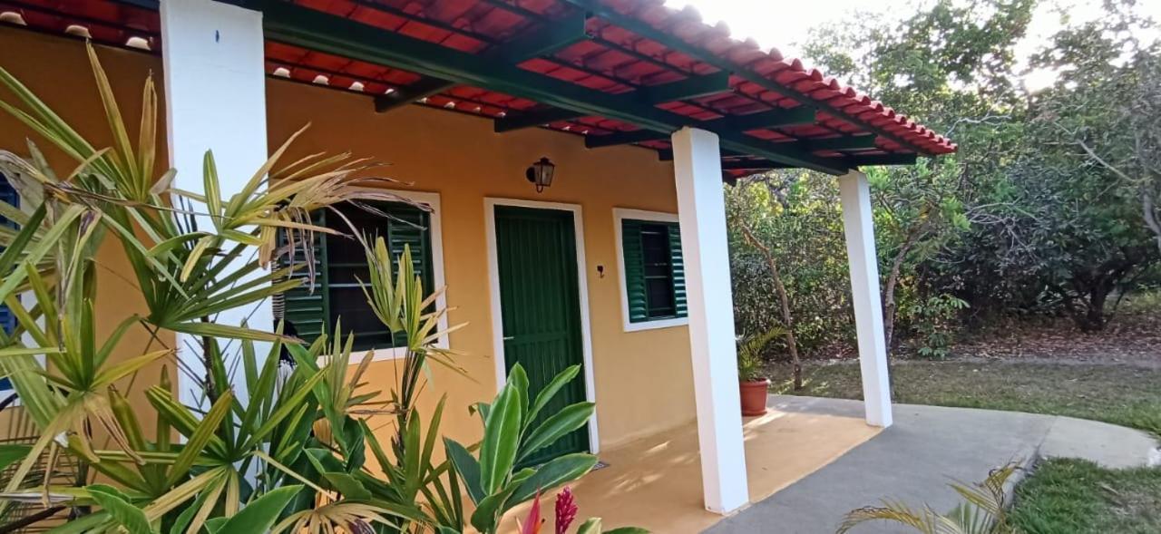 Chales Passaros Do Cerrado 卡瓦坎特 外观 照片